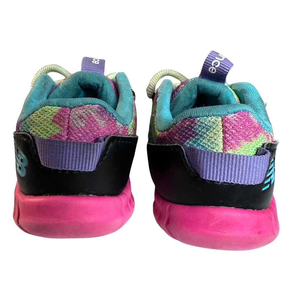 New Balance Kids' Pink and Purple Sneakers - Picture 3 of 10